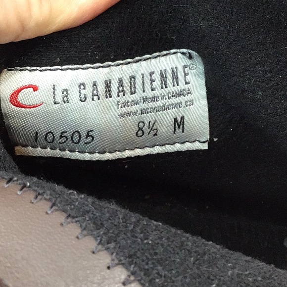 La Canadienne brown suede zip ankle boots 8.5M - Picture 10 of 13